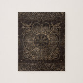 Vegvisir - Viking Compass Ornament Legpuzzel (Verticaal)