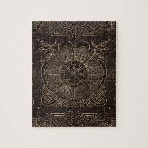 Vegvisir - Viking Compass Ornament Legpuzzel