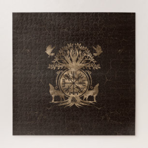 Vegvisir - Viking Compass Ornament Legpuzzel