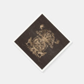 Vegvisir - Viking Compass Ornament Servet (Hoek)