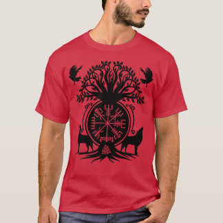 Vegvisir Viking Compass Ornament T-shirt