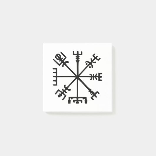 Vegvísir (Viking Compass) Post-it® Notes (Voorkant)