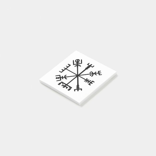 Vegvísir (Viking Compass) Post-it® Notes (Schuin)
