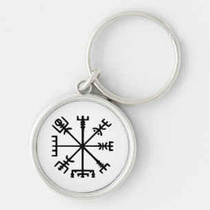 Vegvísir (Viking Compass) Sleutelhanger