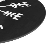 Vegvísir (Viking Compass) Snijplank (Hoek)