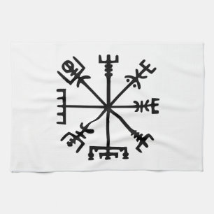 Vegvísir (Viking Compass) Theedoek