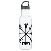 Vegvísir (Viking Compass) Waterfles (Voorkant)