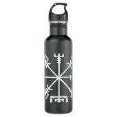 Vegvísir (Viking Compass) Waterfles (Voorkant)