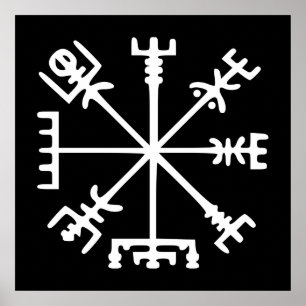 Vegvísir (Viking Kompas) Poster