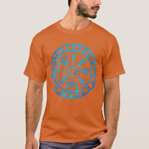 Vegvisir Viking Kompas Rune Bescherming Keltisch N T-shirt