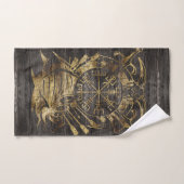 Vegvisir - Viking Navigation Compass Bad Handdoek (Handdoek)