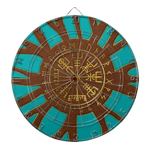Vegvisir - Viking Navigation Compass Dartbord (Voorkant)