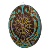 Vegvisir - Viking Navigation Compass Dartbord (Voorkant Rechts)