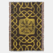 Vegvisir - Viking Navigation Compass Deken (Voorkant Verticaal)