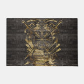 Vegvisir - Viking Navigation Compass Deurmat (Voorkant)