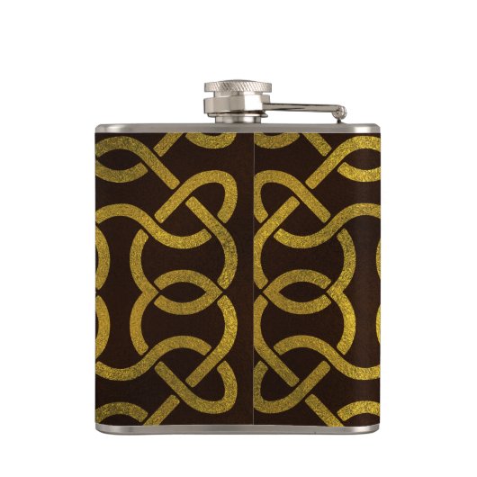 Vegvisir - Viking Navigation Compass Heupfles (Achterkant)