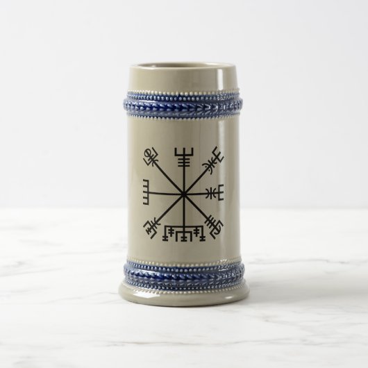 Vegvisir Viking Symbol Bierpul (Center)