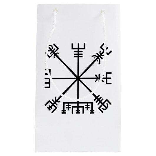 Vegvisir Viking Symbol Klein Cadeauzakje (Voorkant)