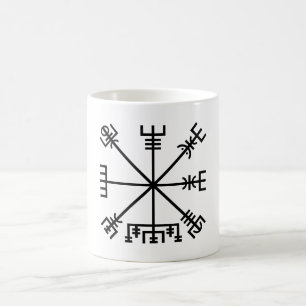 Vegvisir Viking Symbol Koffiemok