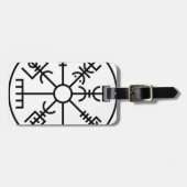 vegvisir Viking Symbol Norse Shield Odin Bagagelabel (Voorkant horizontaal)