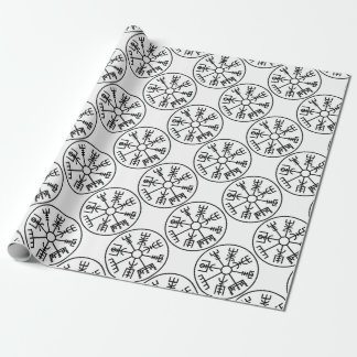 vegvisir Viking Symbol Norse Shield Odin Cadeaupapier