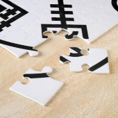 vegvisir Viking Symbol Norse Shield Odin Legpuzzel (Zijkant)