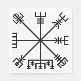 Vegvisir Viking Symbol Servet