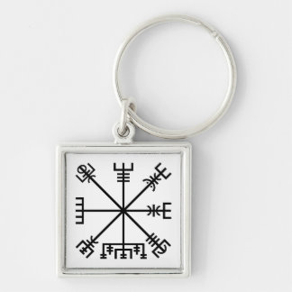 Vegvisir Viking Symbol Sleutelhanger