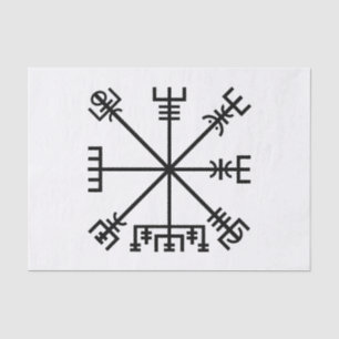 Vegvisir Viking Symbol Tissuepapier