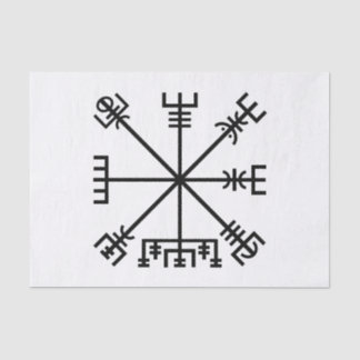 Vegvisir Viking Symbol Tissuepapier
