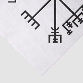 Vegvisir Viking Symbol Tissuepapier (Detail)