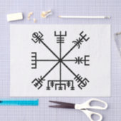 Vegvisir Viking Symbol Tissuepapier (Craft)