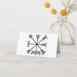 Vegvisir Viking Symbool Plaatskaartje