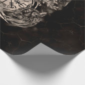 Vegvisir-Yggdrasil met Ravens en Wolven Cadeaupapier (Hoek)