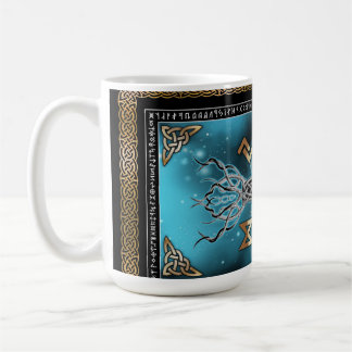 Vegvisir Yggdrasil Viking Rune Noors Koffiemok