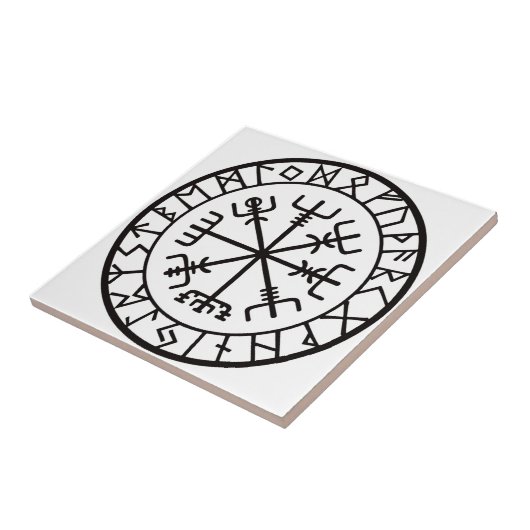 VegvisirCompass.jpg Tegeltje (Zijkant)