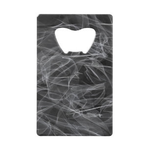 Veil als een röntgenafbeelding creditkaart flessenopener