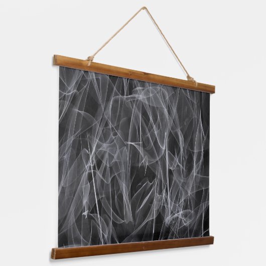 Veil als een röntgenafbeelding hangend wandkleed (Gebogen)