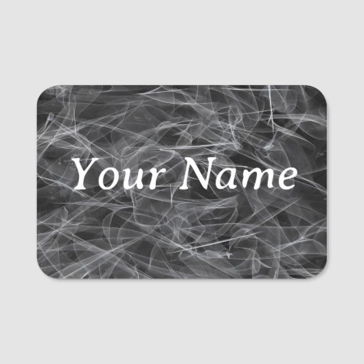 Veil als een röntgenafbeelding naamplaatje (Voorkant)