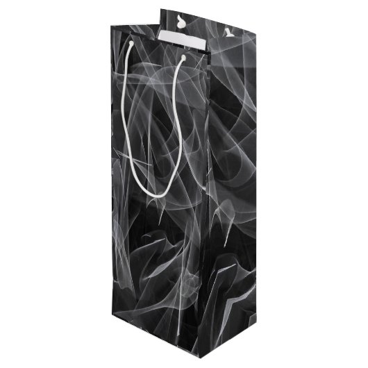 Veil als een röntgenafbeelding wijn cadeautas (Achterkant Gekanteld)