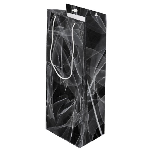 Veil als een röntgenafbeelding wijn cadeautas (Voorkant Gekanteld)