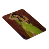 Veil buikdanser foto magneet (Rechterzijde)