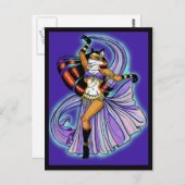 Veil Dancer Briefkaart (Voorkant / Achterkant)