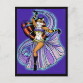 Veil Dancer Briefkaart (Voorkant)