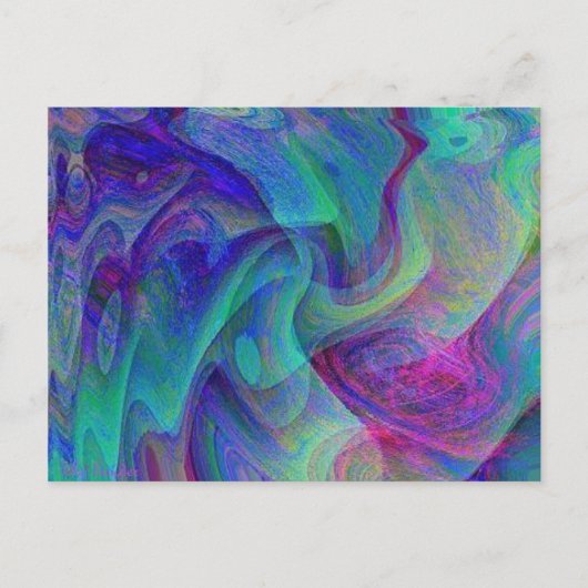 Veil Dancing Briefkaart (Voorkant)