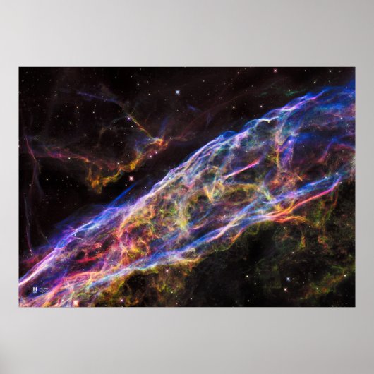 Veil Nebula. NGC 6960 - Poster (Voorkant)
