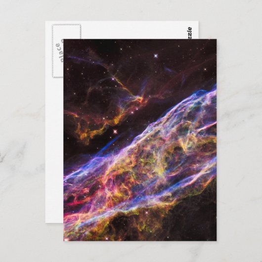 Veil Nebula Supernova Remnant Phone Wallet Briefkaart (Voorkant / Achterkant)