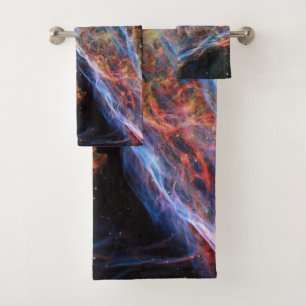 Veil Nebula Supernova Remnants Hubble Telescope Bad Handdoek