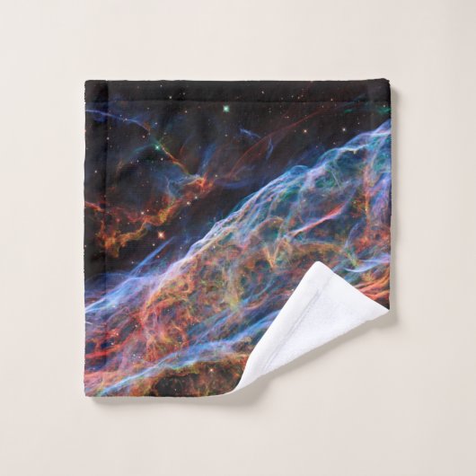 Veil Nebula Supernova Remnants Hubble Telescope Bad Handdoek (Wasdoekje)
