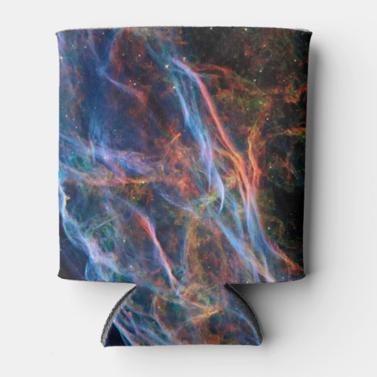 Veil Nebula Supernova Remnants Hubble Telescope Blikjeskoeler (Voorkant)